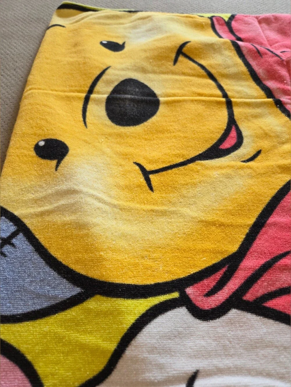 Disney Winnie the Pooh Beach Towel Piglet Eeyore Pool Swim Towel 56